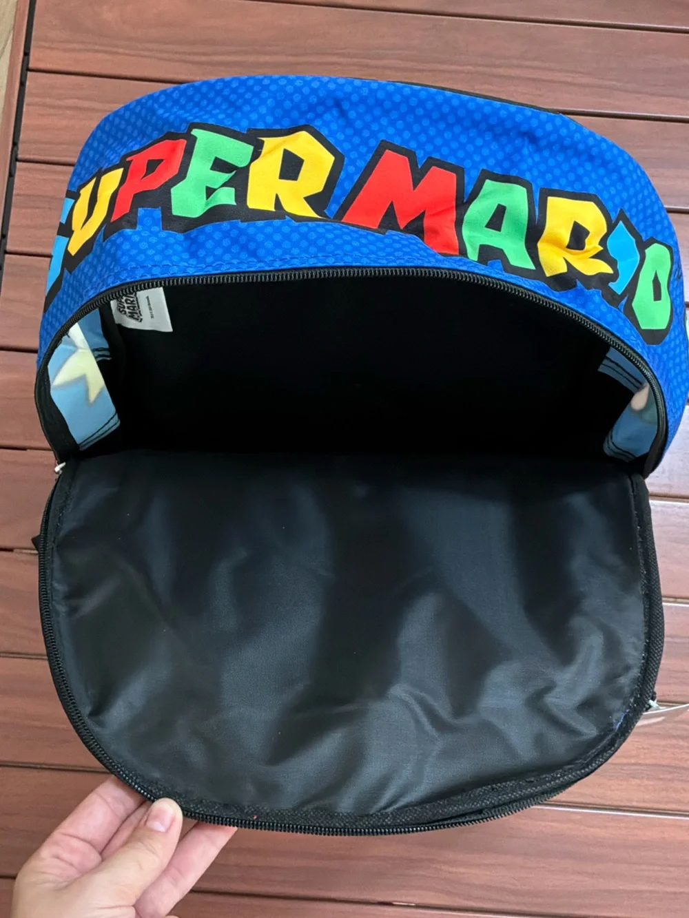 NWT Super Mario Bros. 5-Piece School Backpack Set - 16